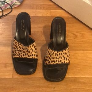 Greater LA heels. Neve worn.